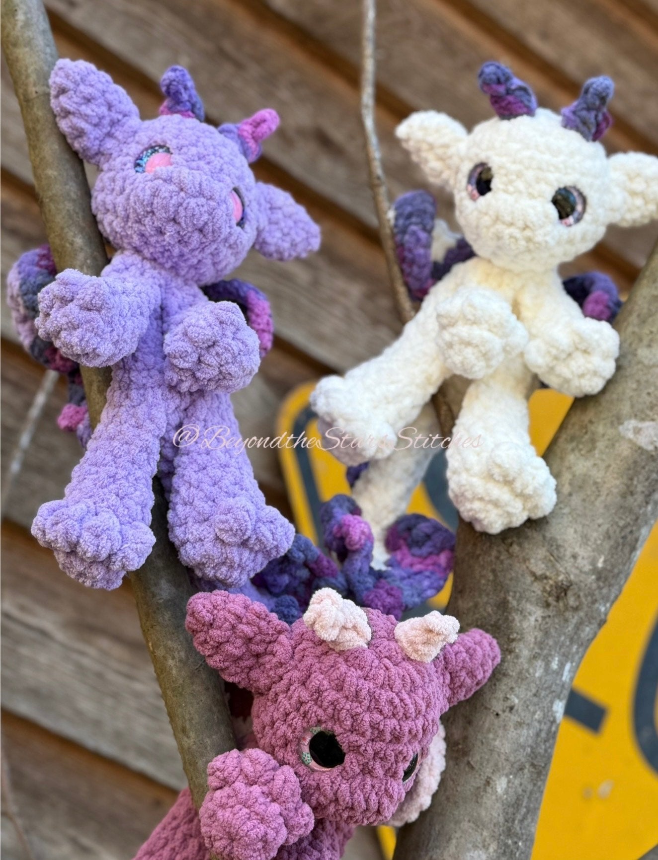 Mini Dragon Snuggler Crochet Pattern