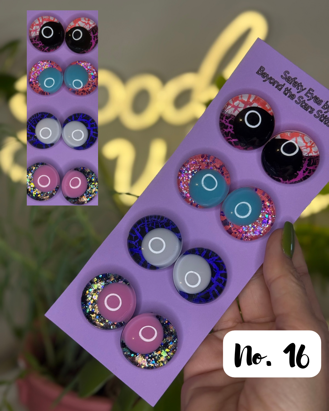30mm Safety Eye Sleeves