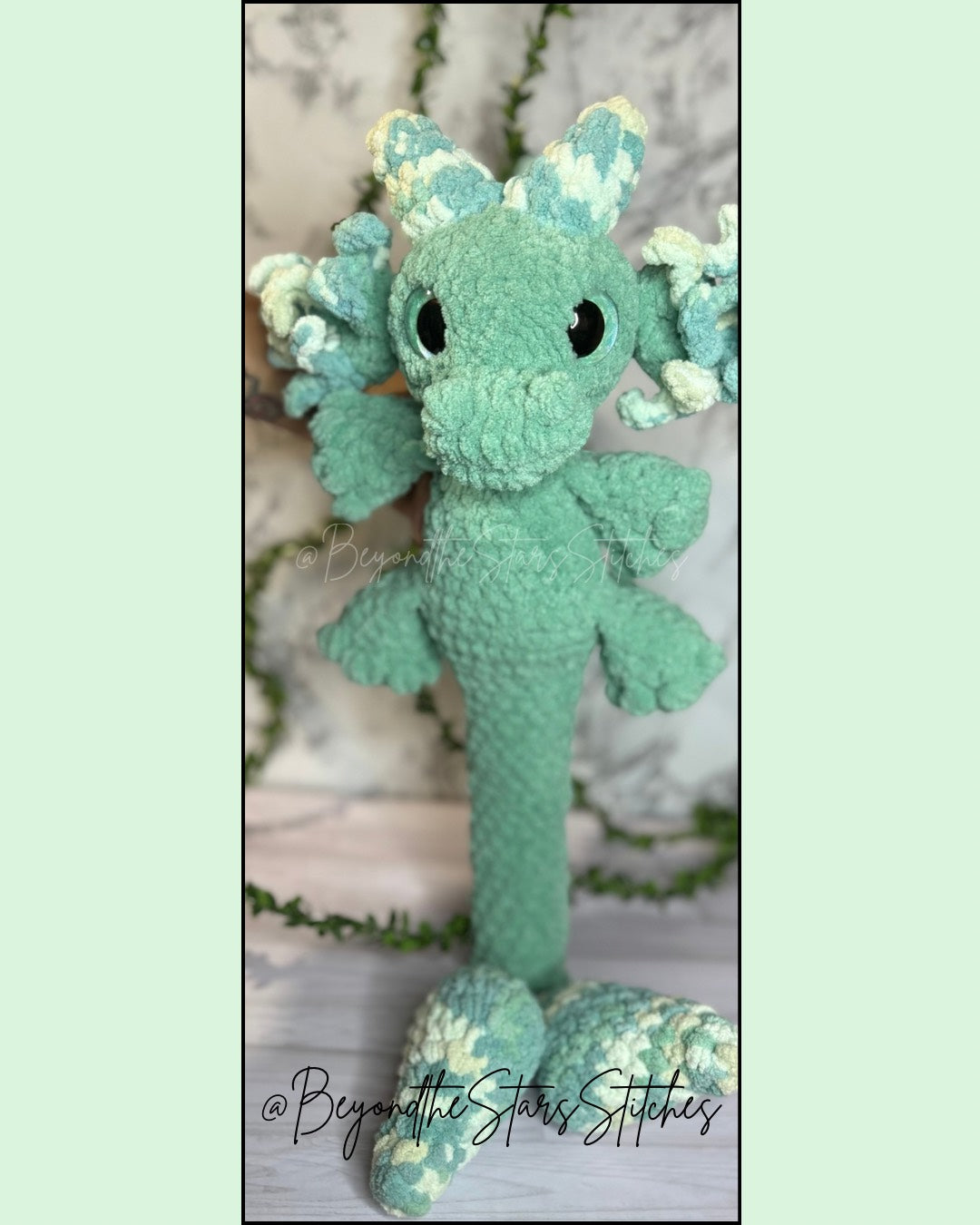 Dawn the Sea Dragon 2-in-1 Crochet Pattern
