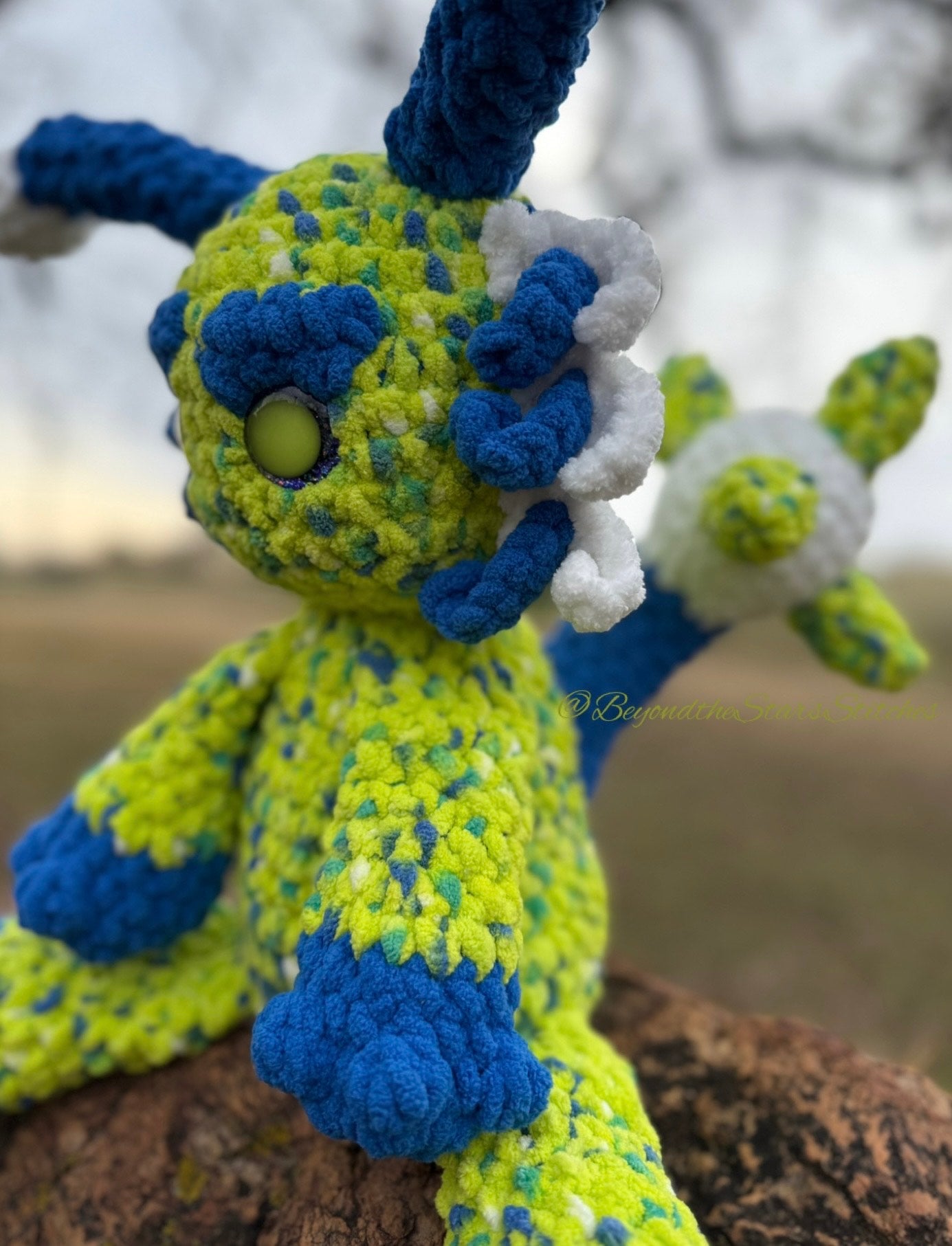 Axo the Alien Crochet Pattern