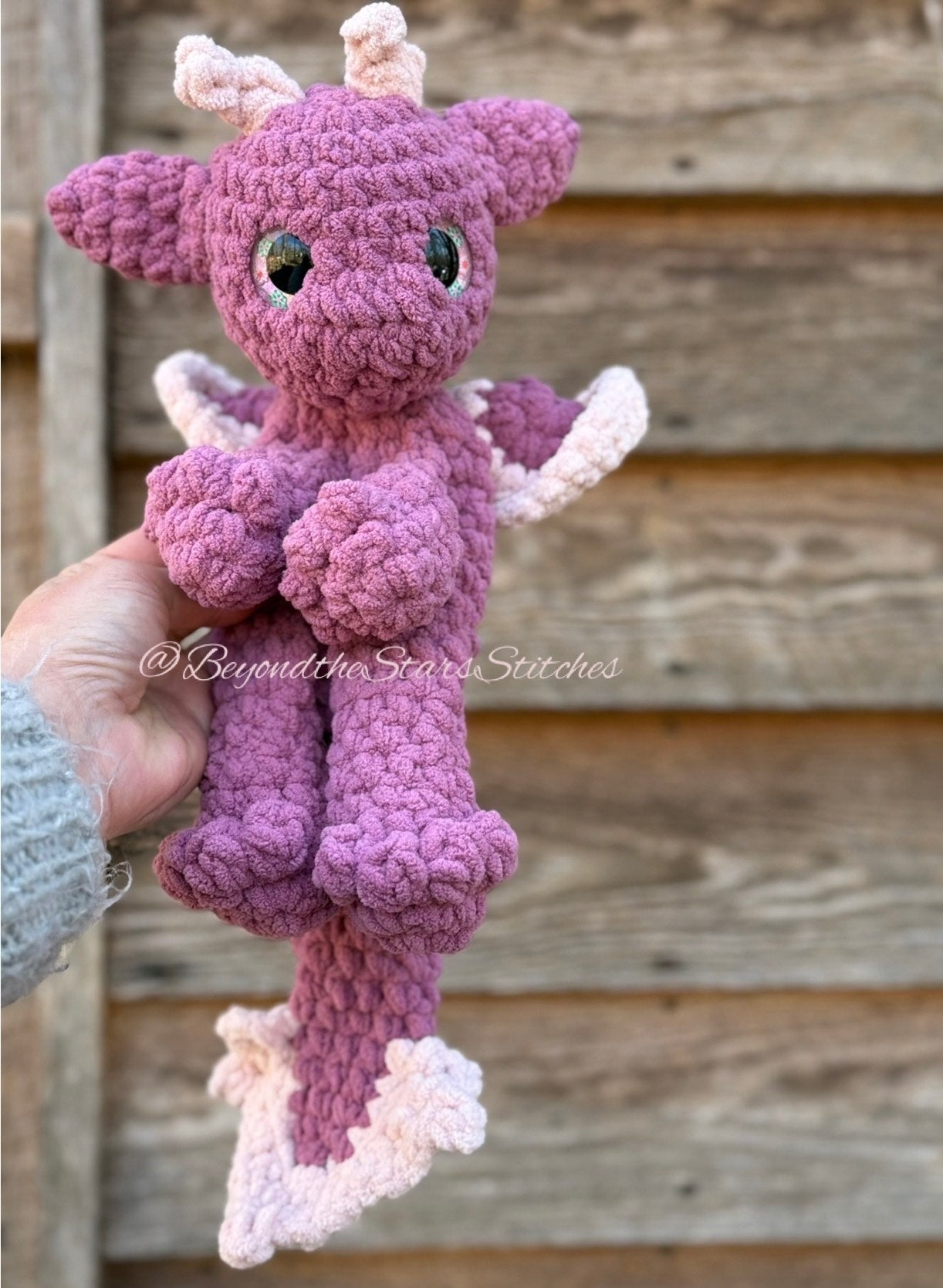 Mini Dragon Snuggler Crochet Pattern