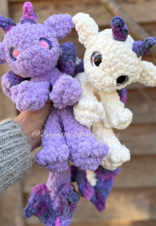 Mini Dragon Snuggler Crochet Pattern