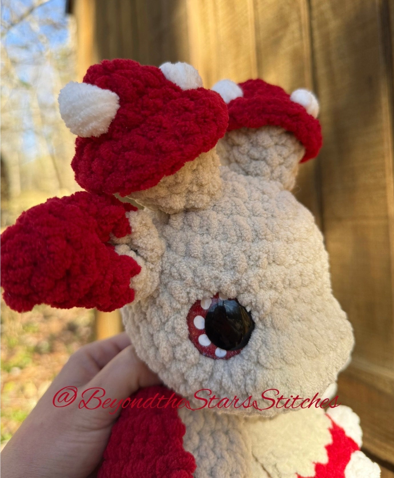 Mushroom Horn Mod Crochet Pattern