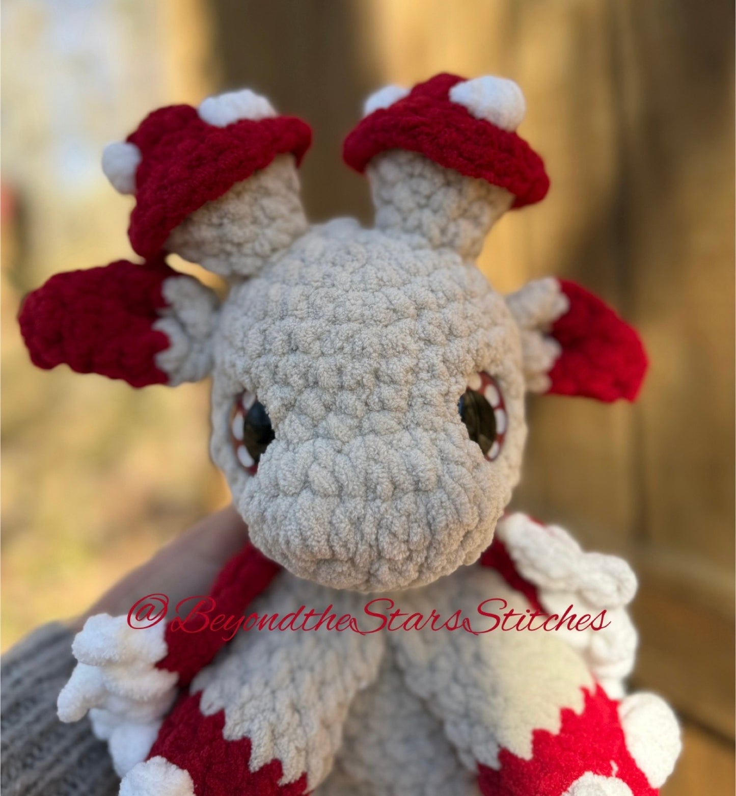 Mushroom Horn Mod Crochet Pattern