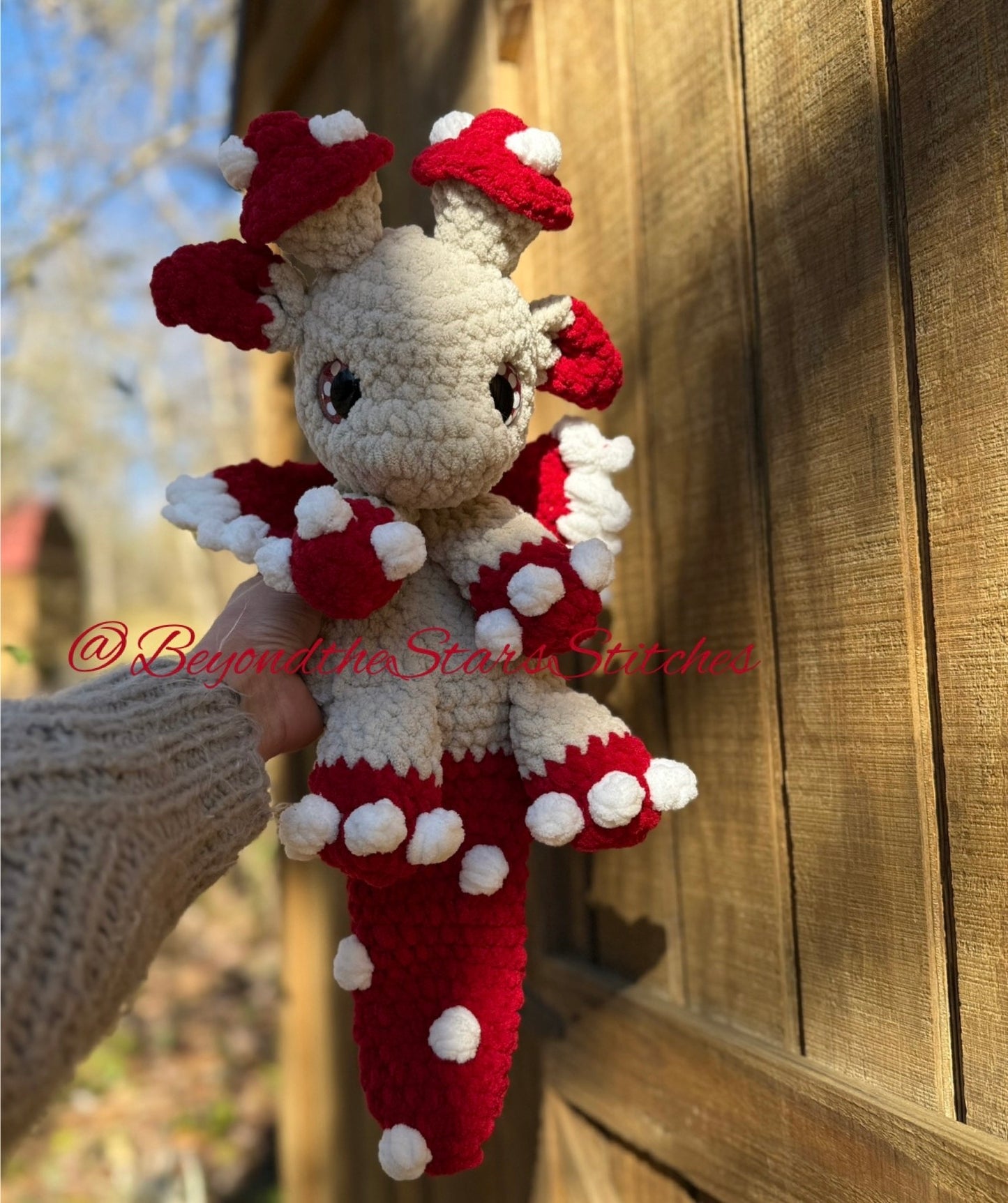 Mushroom Horn Mod Crochet Pattern