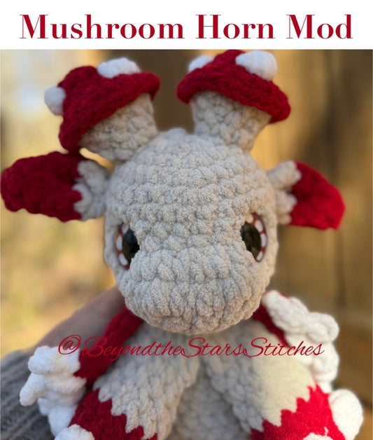 Mushroom Horn Mod Crochet Pattern