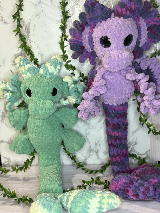Dawn the Sea Dragon 2-in-1 Crochet Pattern
