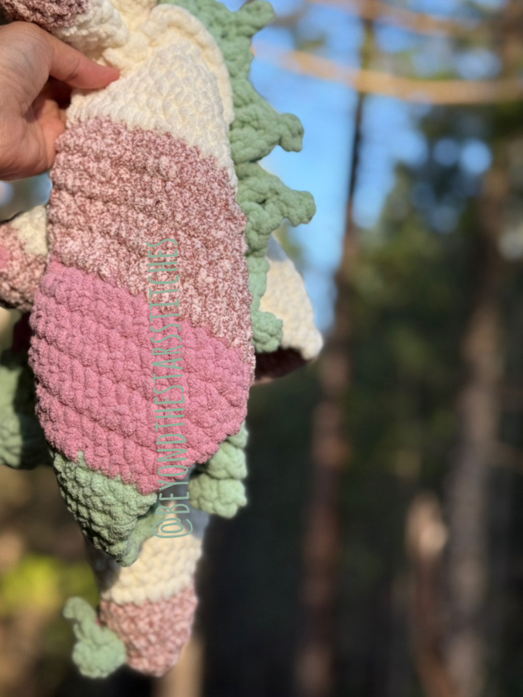 Sara the Sunflower Dragon Snuggler Crochet Pattern