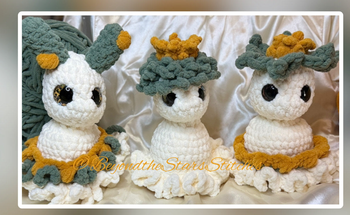 Poppable Cactus and Succulent Crochet Pattern