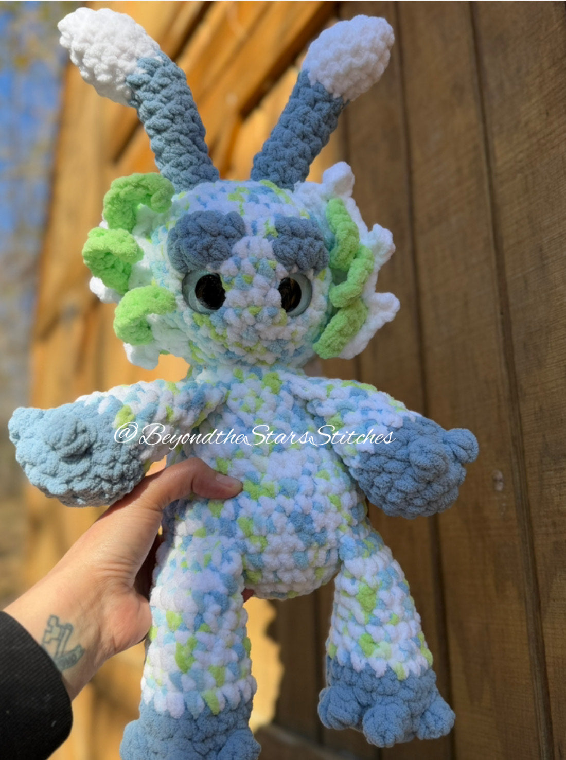 Axo the Alien Crochet Pattern