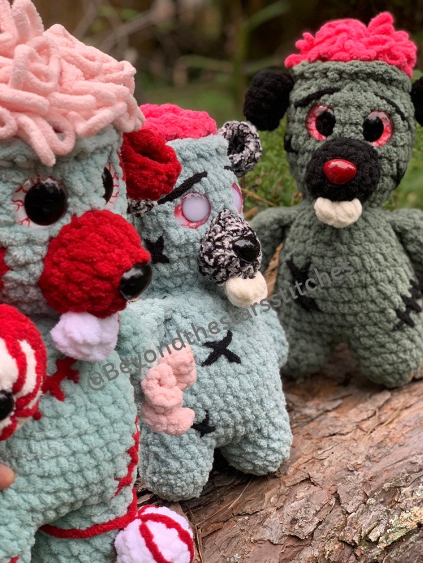Zombeaver Crochet Pattern