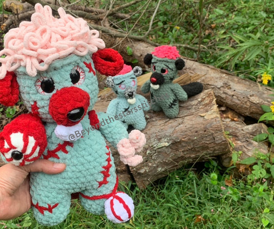 Zombeaver Crochet Pattern